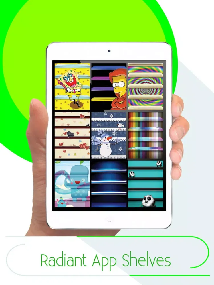 App Shelves - Pimp Your Home Screen iPad  स्क्रीनशॉट
