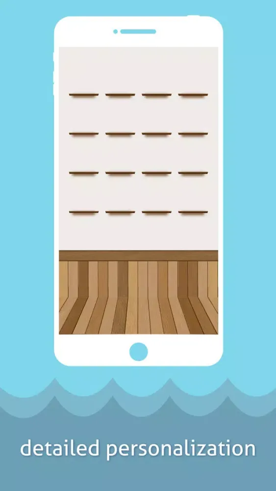 App Shelves - Pimp Your Home Screen स्क्रीनशॉट