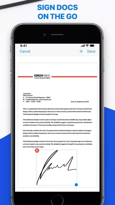 ภาพหน้าจอของ A-Scanner : PDF Scanner App