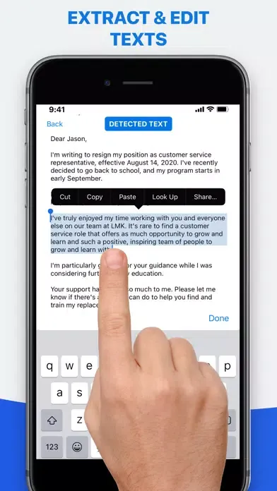 ภาพหน้าจอของ A-Scanner : PDF Scanner App