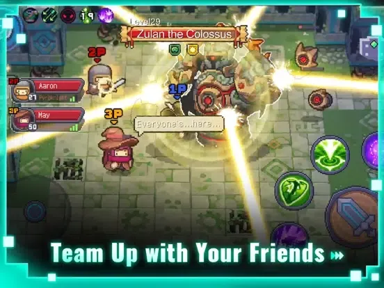 Capturas de tela do Soul Knight Prequel iPad 