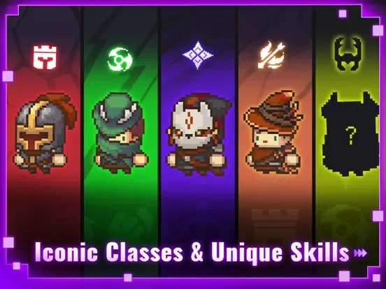 Capturas de tela do Soul Knight Prequel iPad 