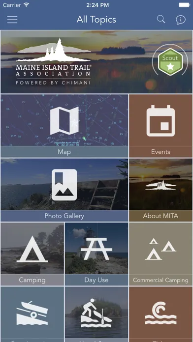 Maine Island Trail Association स्क्रीनशॉट