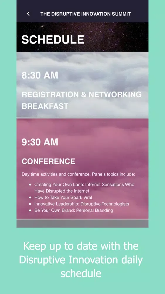 The Disruptive Innovation Summit應用截圖