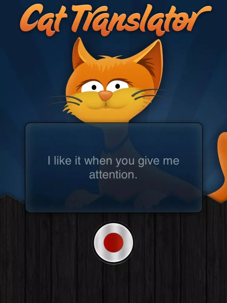 Cat-Translator iPad  স্ক্রিনশট