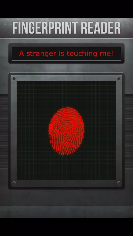ภาพหน้าจอของ Fingerprint Reader