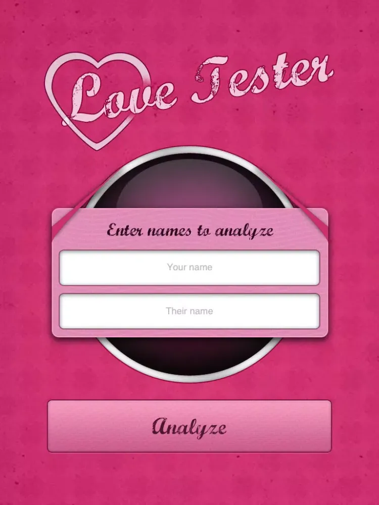Tangkapan skrin Love Tester! iPad 