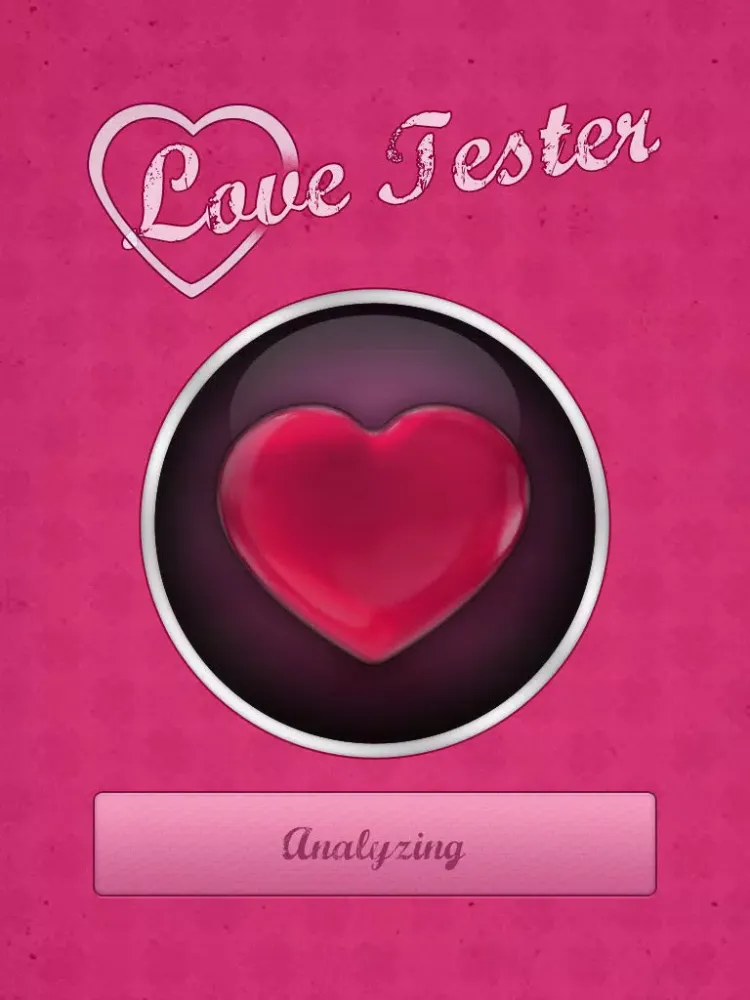 Tangkapan skrin Love Tester! iPad 