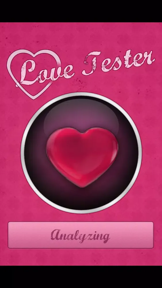 Tangkapan skrin Love Tester!