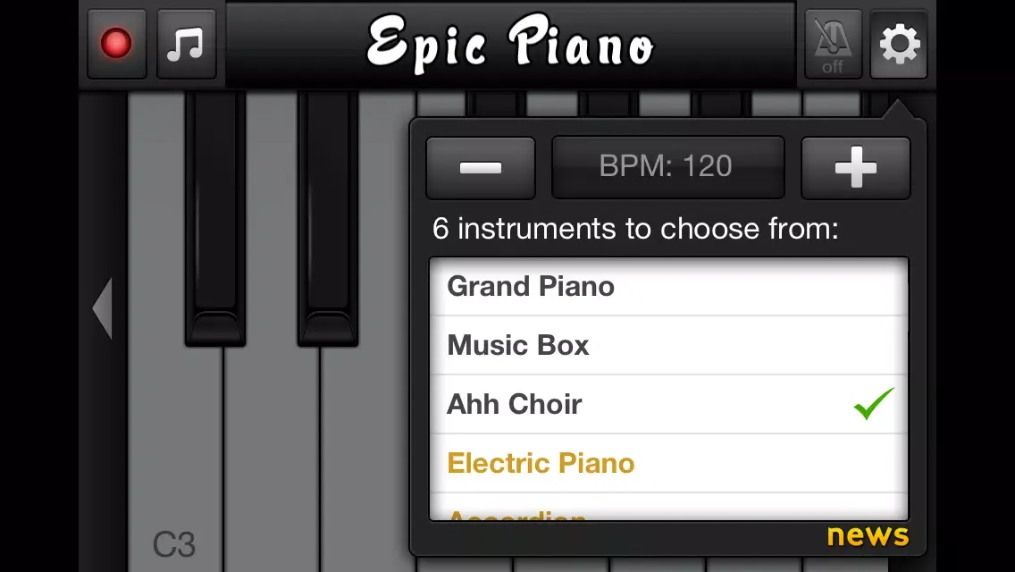 Epic Piano Screenshots