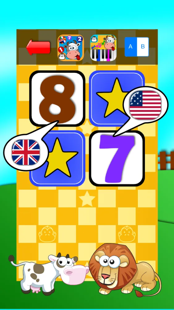 Baby Match Game - Learn the numbers in English Screenshots