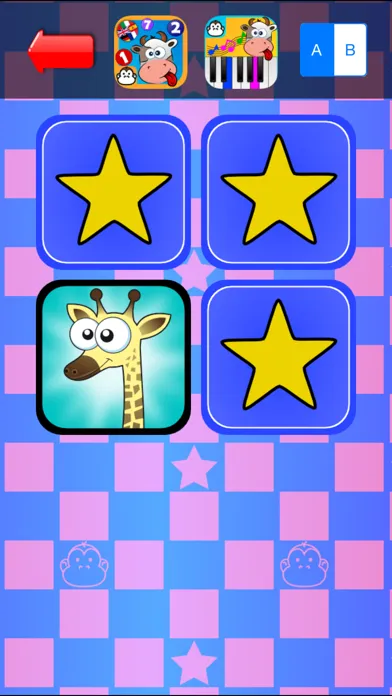 Tangkapan layar Baby Memory Genius - Funny Savanna Animals