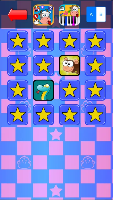 Tangkapan layar Baby Memory Genius - Funny Savanna Animals