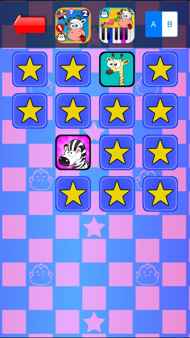 Tangkapan layar Baby Memory Genius - Funny Savanna Animals