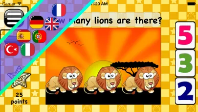 Capturas de pantalla de Baby Math & Number Game: Count in every language
