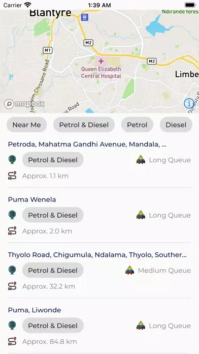 Captures d'écran de Fuel Tracker-MW