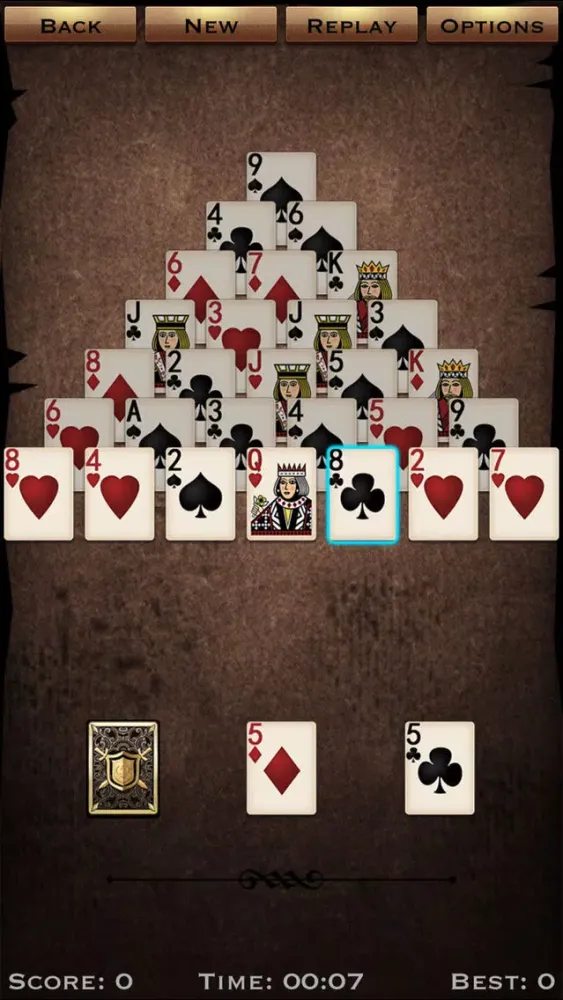 Pyramid Solitaire for iPhone Ekran Görüntüleri