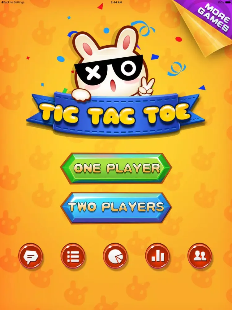 Tangkapan layar Funny Tic Tac Toe iPad 