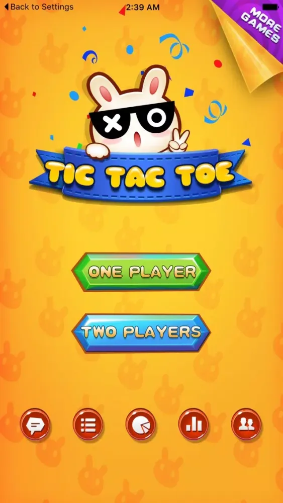 Tangkapan layar Funny Tic Tac Toe