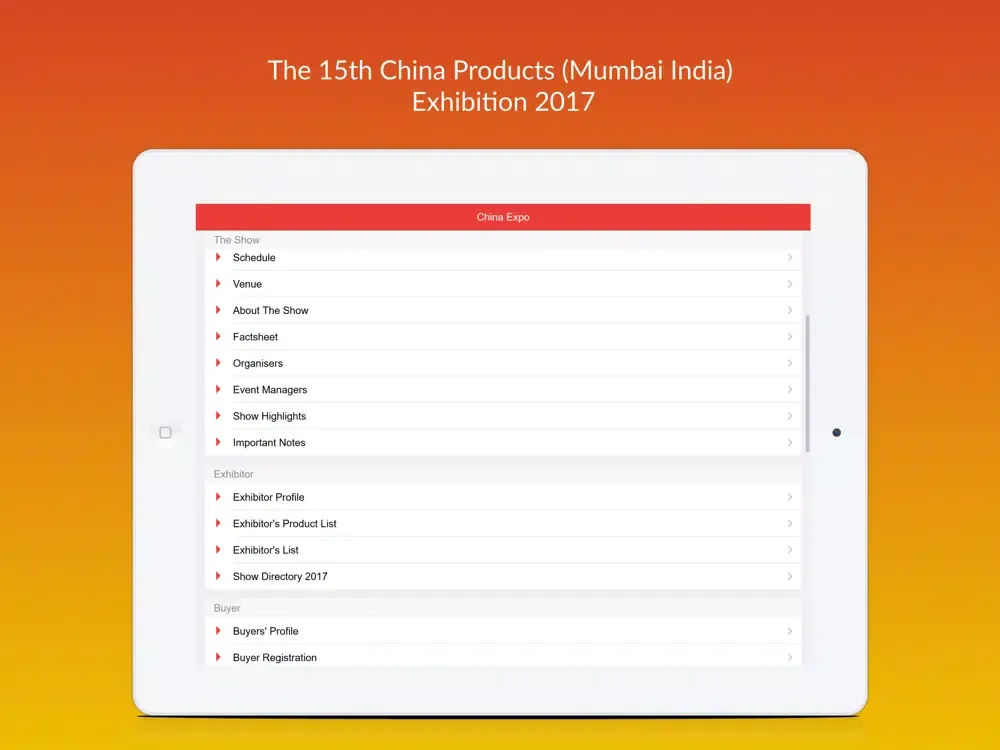 China Expo iPad  স্ক্রিনশট