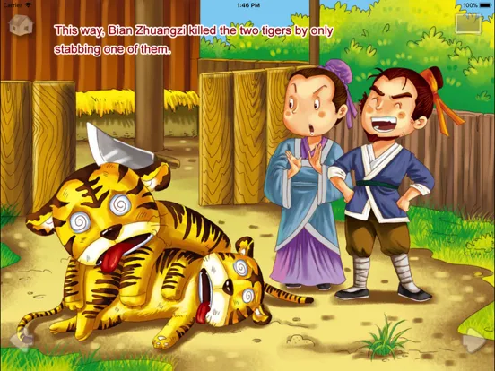 Capturas de pantalla de Two Tigers with One Stab iPad 