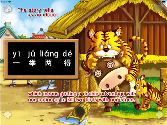 Capturas de pantalla de Two Tigers with One Stab iPad 