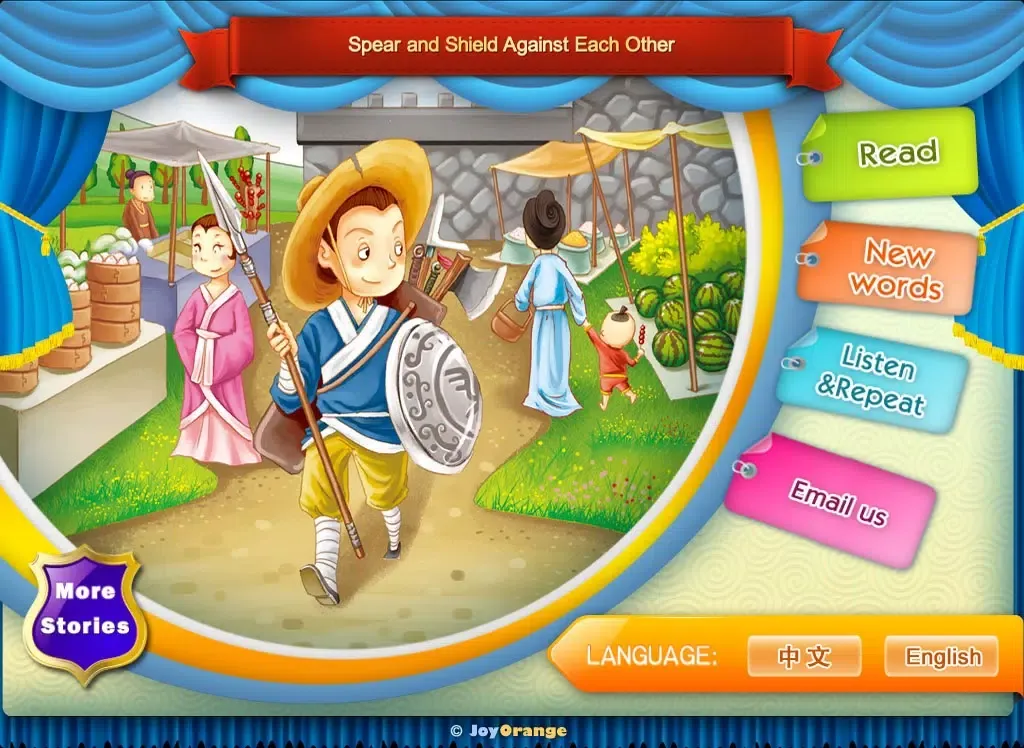 The Collection of Educational Stories(Lite)-JoyOrange iPad 应用截图