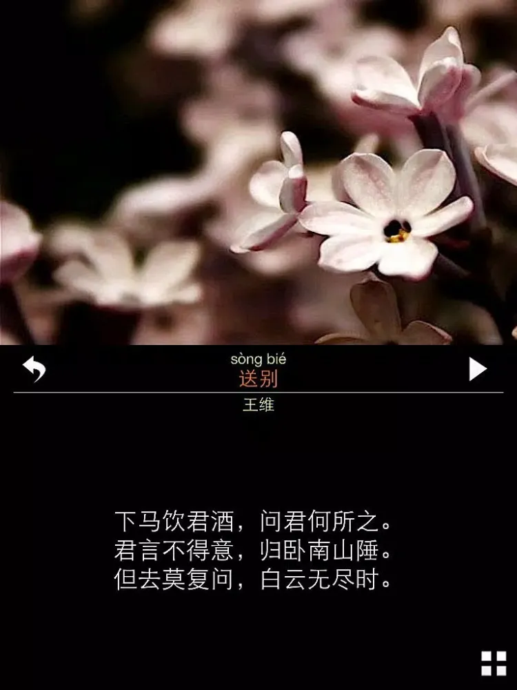 Screenshot di 每日必听国学 唐诗300首(有声图文典藏版) iPad 