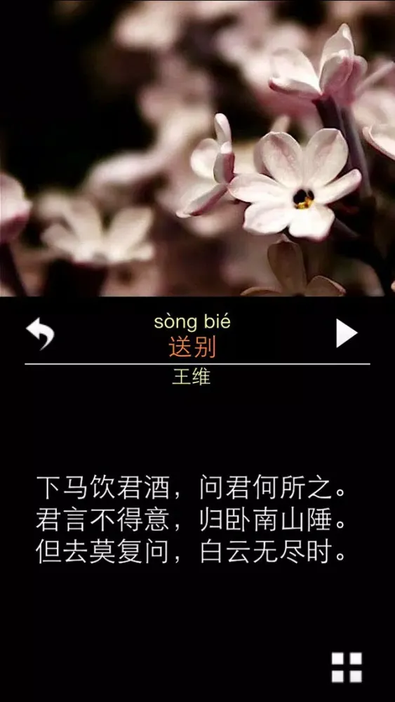 每日必听国学 唐诗300首(有声图文简约版)应用截图