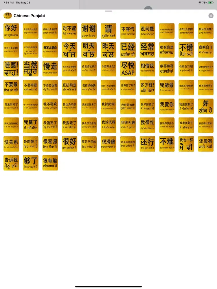 Скриншоты Chinese Punjabi iPad 