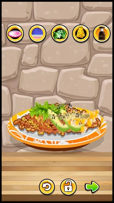 Captures d'écran de A Chinese Food Maker & Cooking Game - fortune cookie making game!