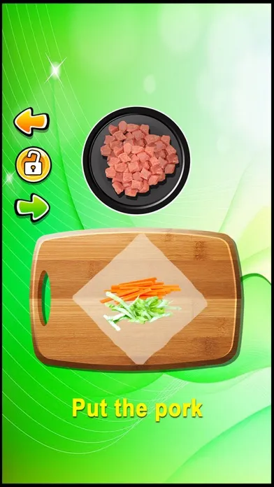 Captures d'écran de A Chinese Food Maker & Cooking Game - fortune cookie making game!