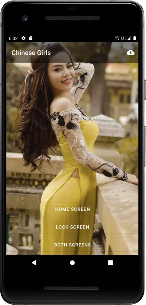 Sexy Chinese Girls Wallpaper スクリーンショット