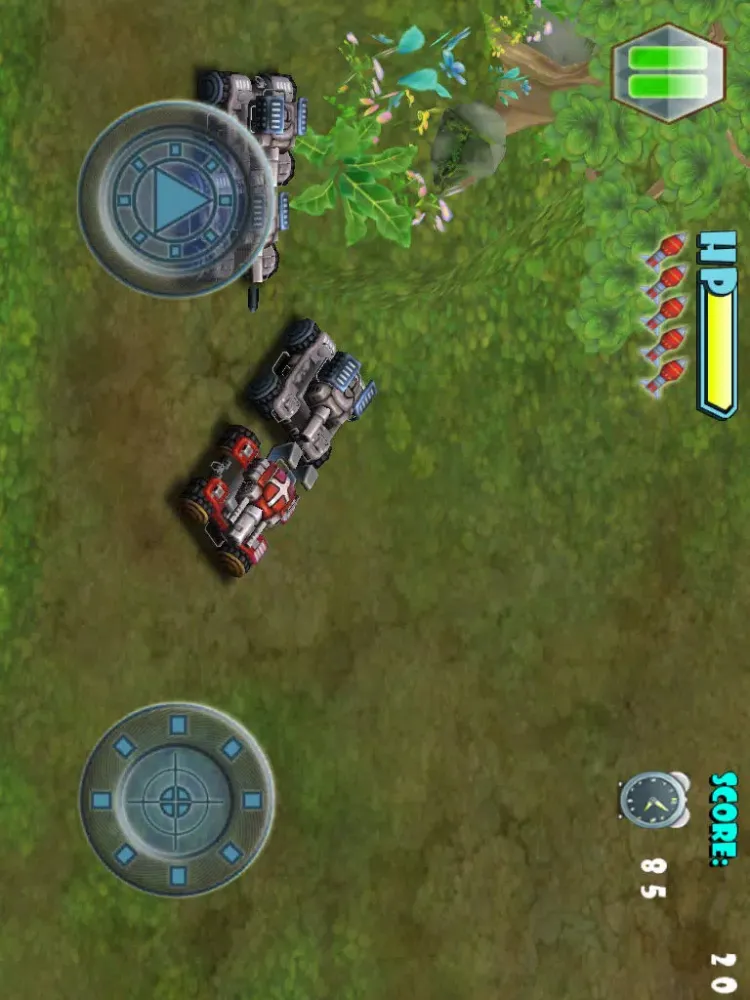Capturas de tela do 3D TANK GO LITE iPad 