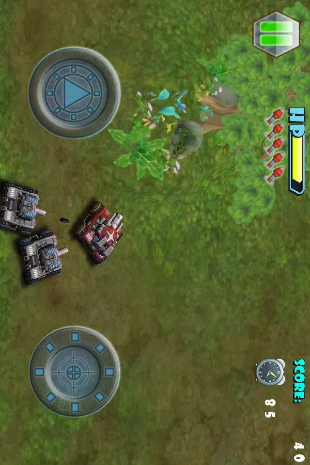 Capturas de tela do 3D TANK GO LITE