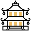 Chinese Lion stickers