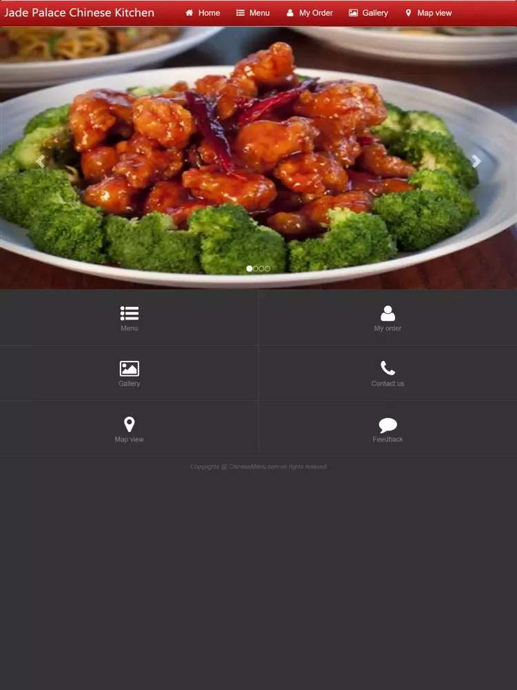 Jade Palace iPad  스크린샷