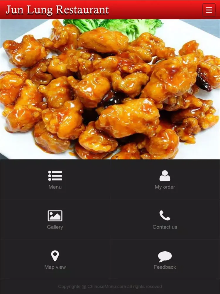 Скриншоты Jun Lung Restaurant iPad 