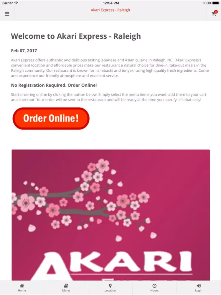 Akari Express - Raleigh iPad  Ekran Görüntüleri