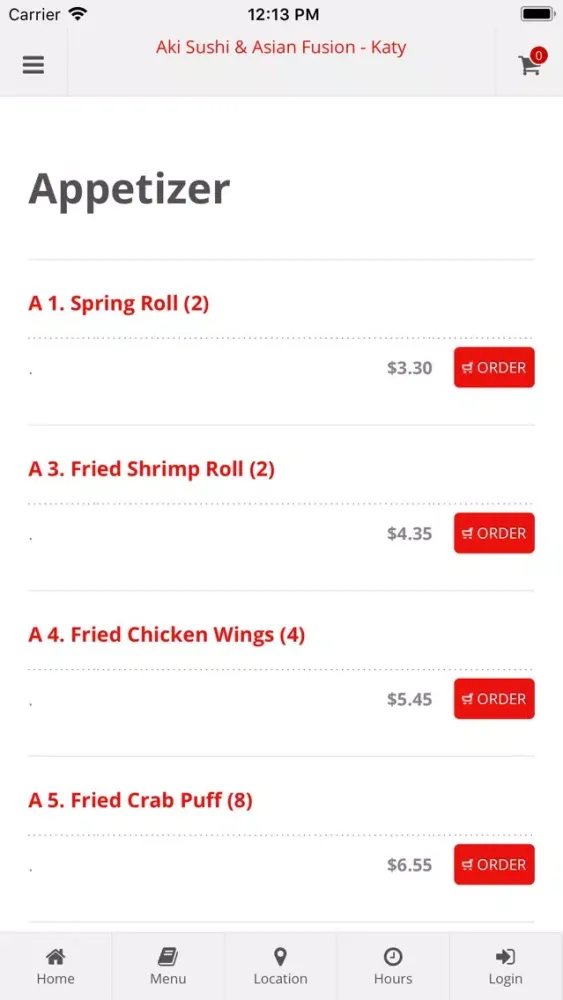 Aki Sushi & Asian Fusion Katy应用截图