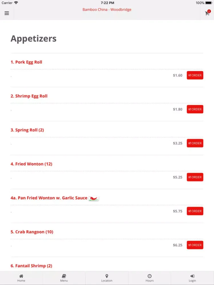 Bamboo China Woodbridge iPad  स्क्रीनशॉट