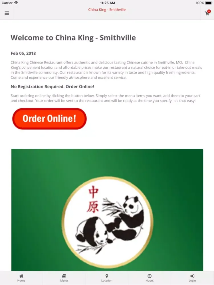 China King Smithville iPad  스크린샷