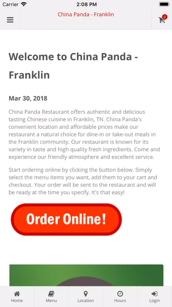 China Panda Franklin سکرین شاٹس