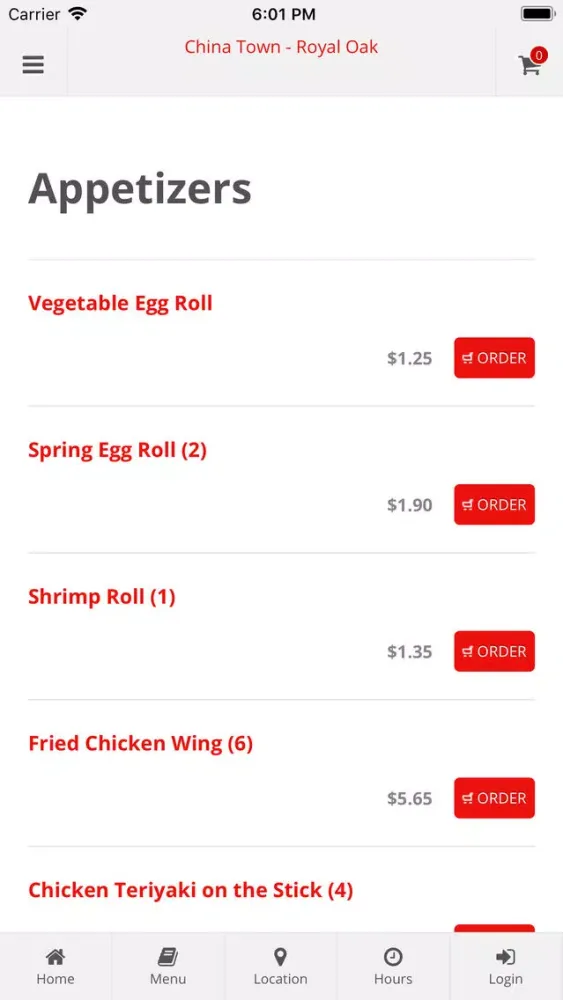 China Town Royal Oak स्क्रीनशॉट