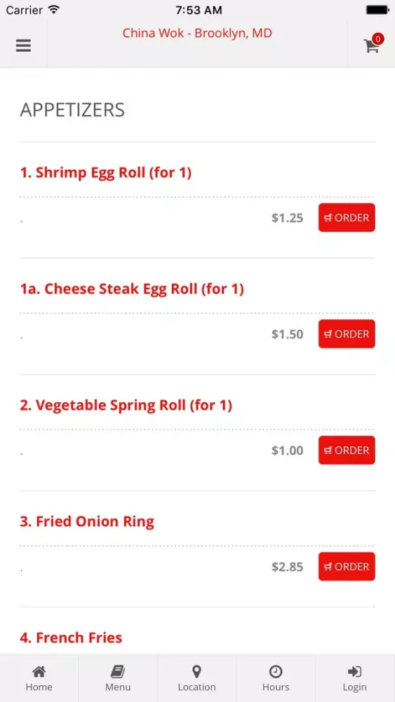 China Wok - Brooklyn, MD Ekran Görüntüleri