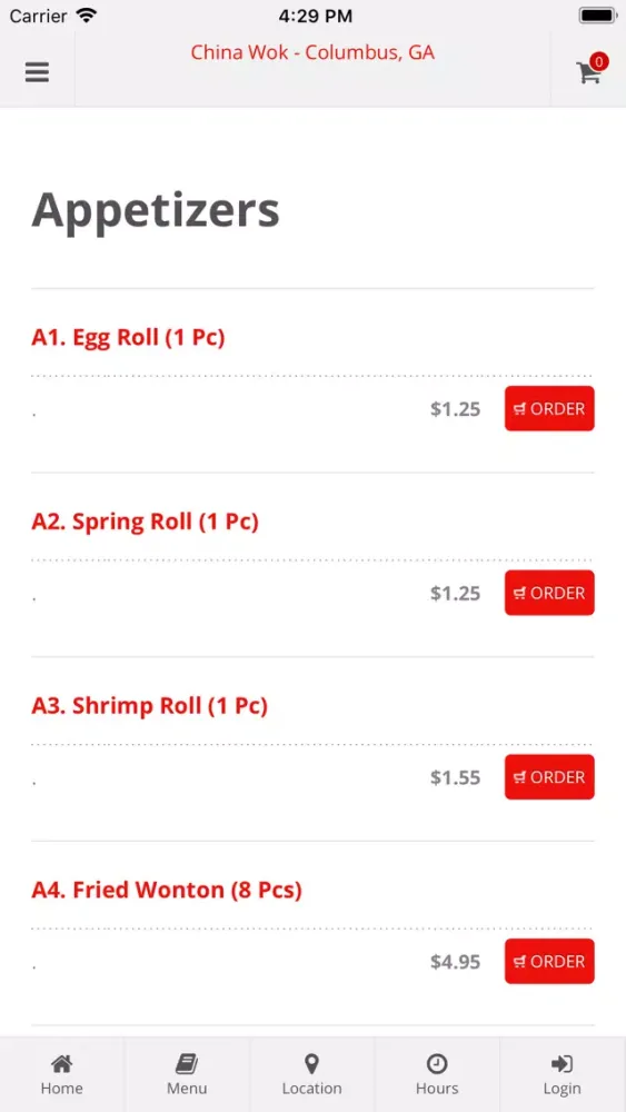 China Wok Columbus GA应用截图