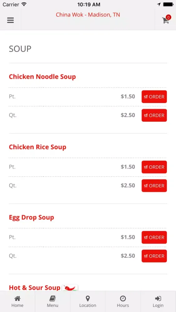 Скриншоты China Wok - Madison, TN Online Ordering