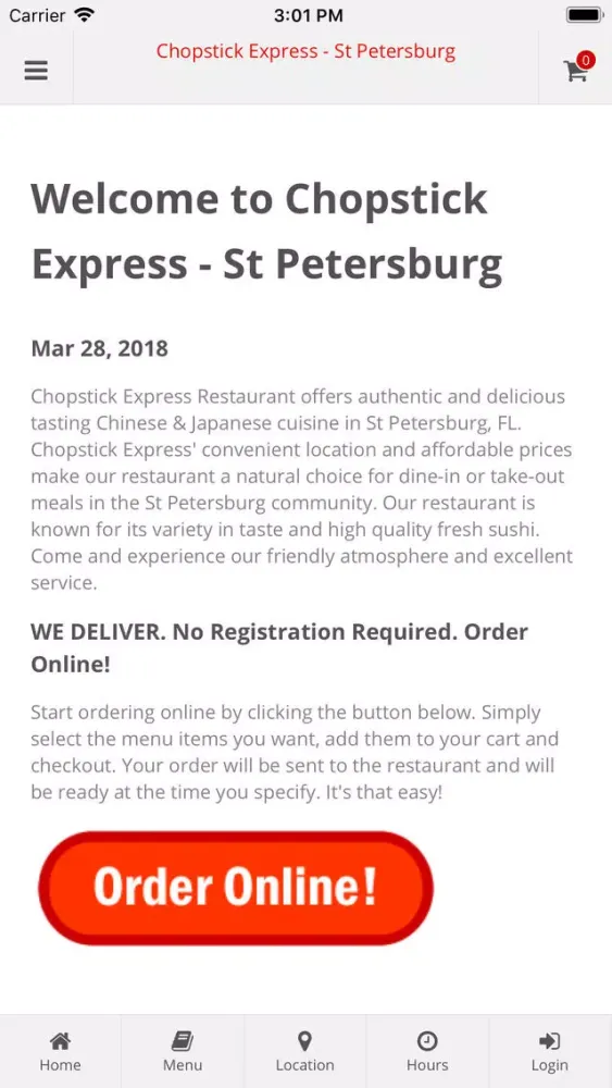 Скриншоты Chopstick Express SPS