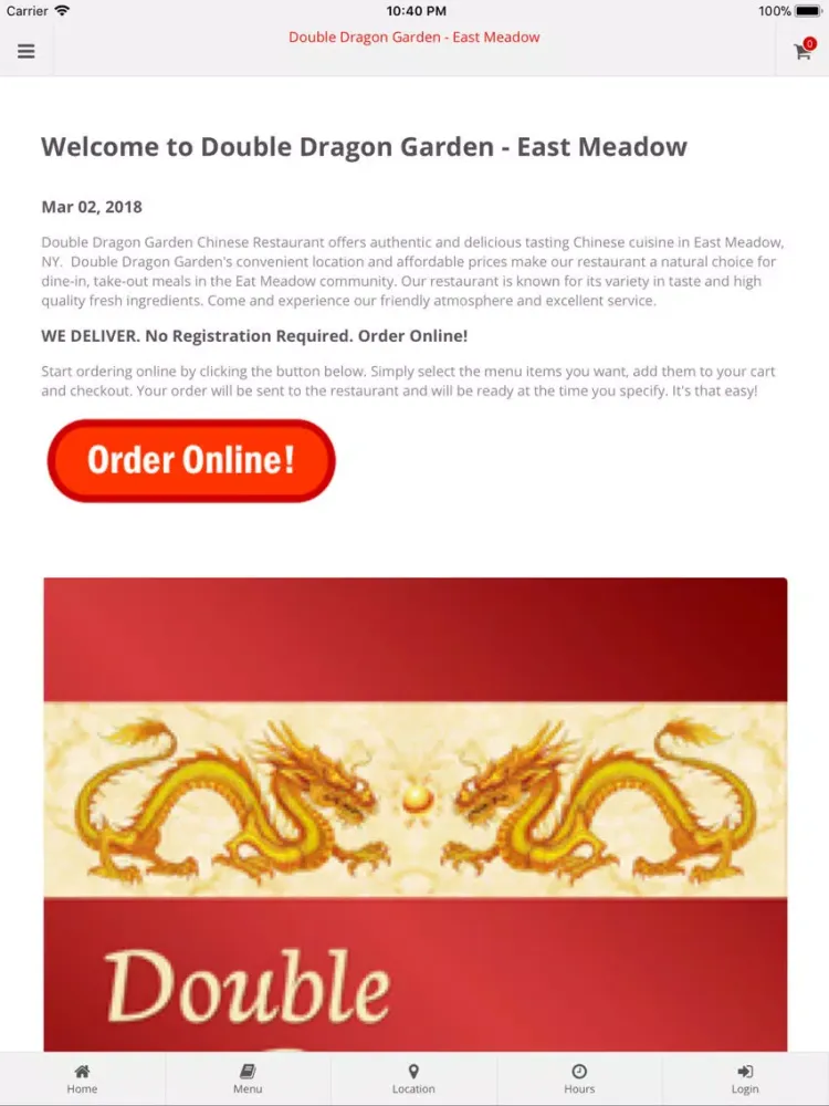 Double Dragon Garden E Meadow iPad 应用截图
