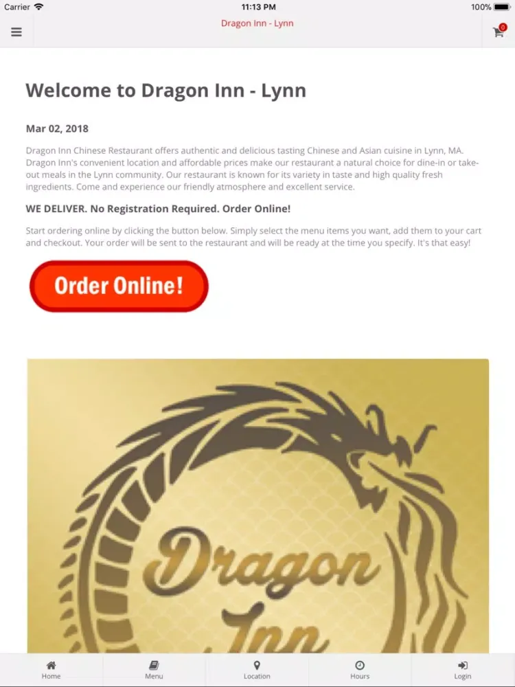 Capturas de pantalla de Dragon Inn Lynn iPad 